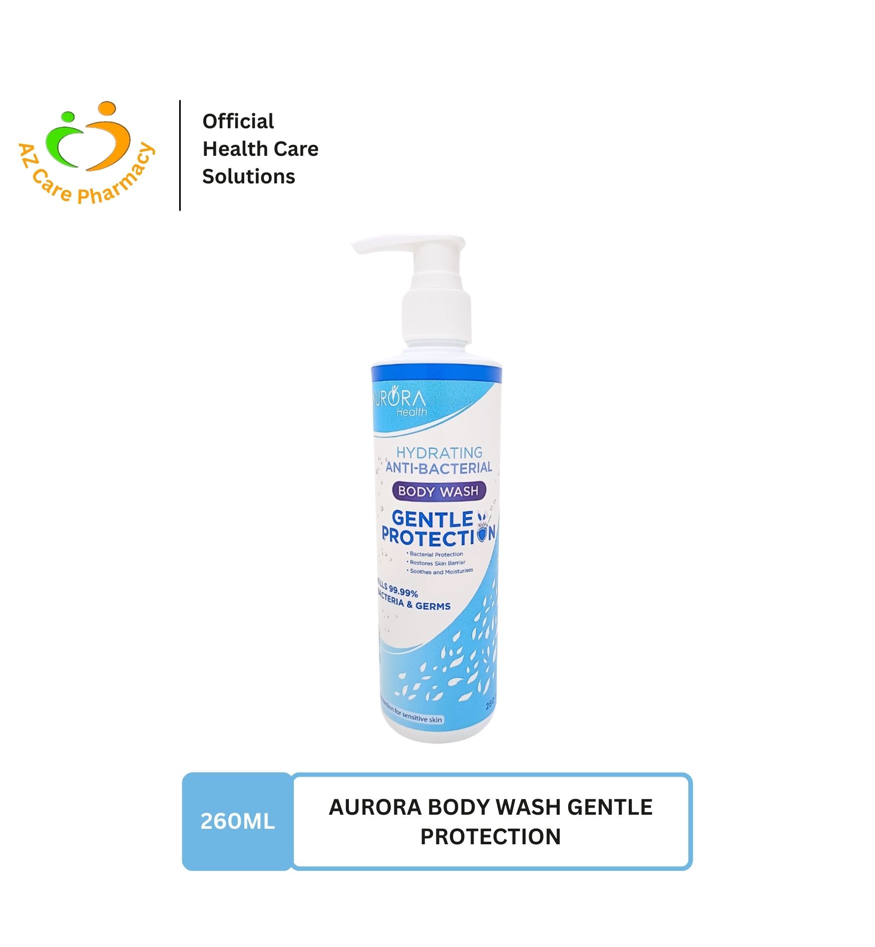 Aurora Body Wash Gentle Protection 260ml