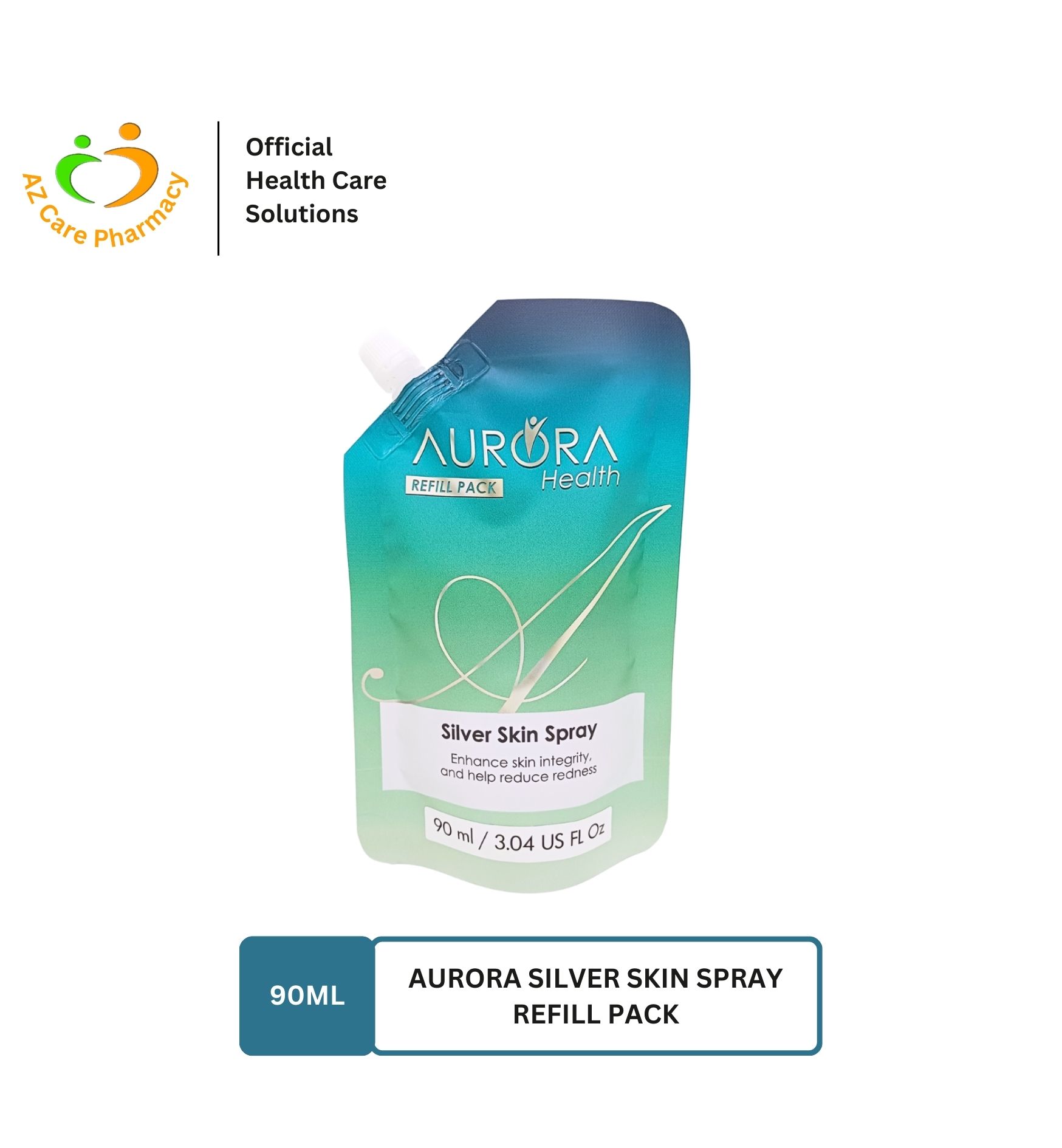 Aurora Silver Skin Spray Refill Pack 90ml