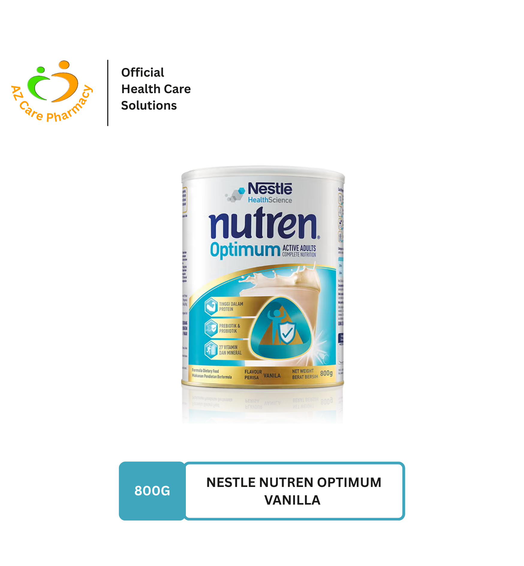 Nestle Nutren Optimum Vanilla 800g