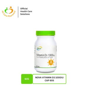 Nova Vitamin D3 1000iu Cap 60s
