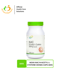 Nova Nac N-Acetyl-L-Cysteine 300mg Caps 180s