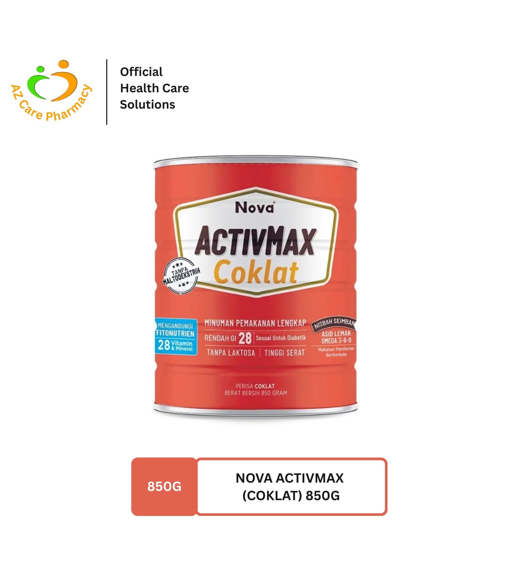 Nova Activmax (Coklat) 850g