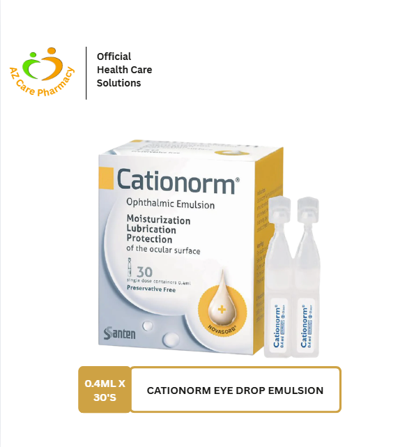 Cationorm Eye Drop Emulsion 0.4ml*30s