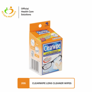 Clearwipe Lens Cleaner Wipes 20s