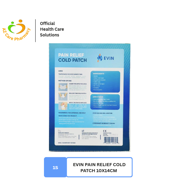 Evin Pain Relief Cold Patch 6s - Image 2