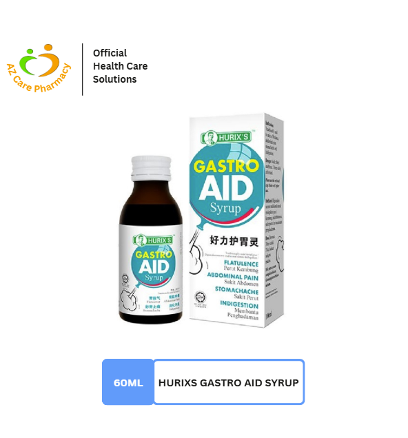 Hurixs Gastro Aid Syrup 60ml