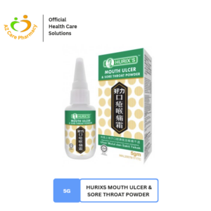 Hurixs Mouth Ulcer & Sore Throat Powder 5g