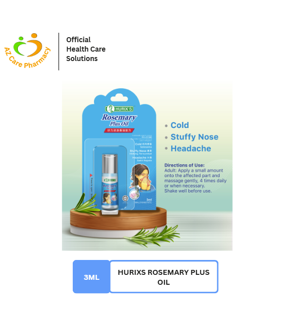 Hurixs Rosemary Plus Oil 3ml - Image 2