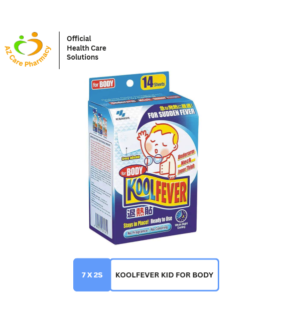 Kool Fever Kid For Body 7x2s