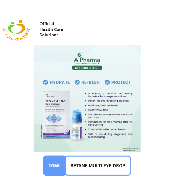Retane Multi Eye Drop 10ml - Image 2