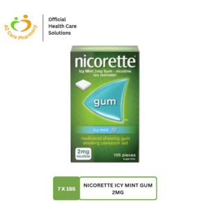 Nicorette Icy Mint Gum 2mg