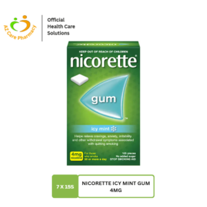 Nicorette Icy Mint Gum 4mg