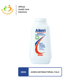 Aiken Antibacterial Talc 150g