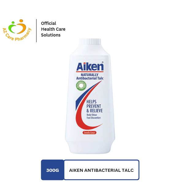 Aiken Antibacterial Talc 300g