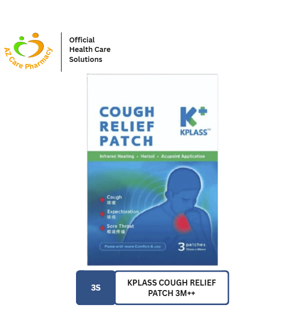 Kplass Cough Relief Patch 3m++ 3s