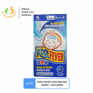 Kool Fever Cooling Gel Sheet - Children 6x2s