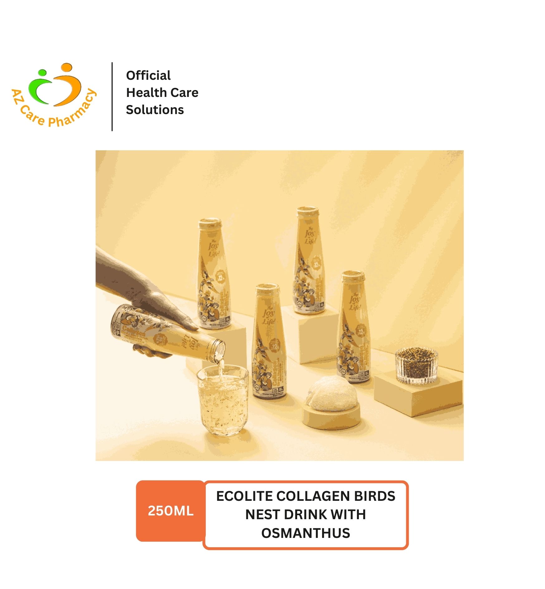 Ecolite Collagen Birds Nest Drink With Osmanthus 250ml - Image 3