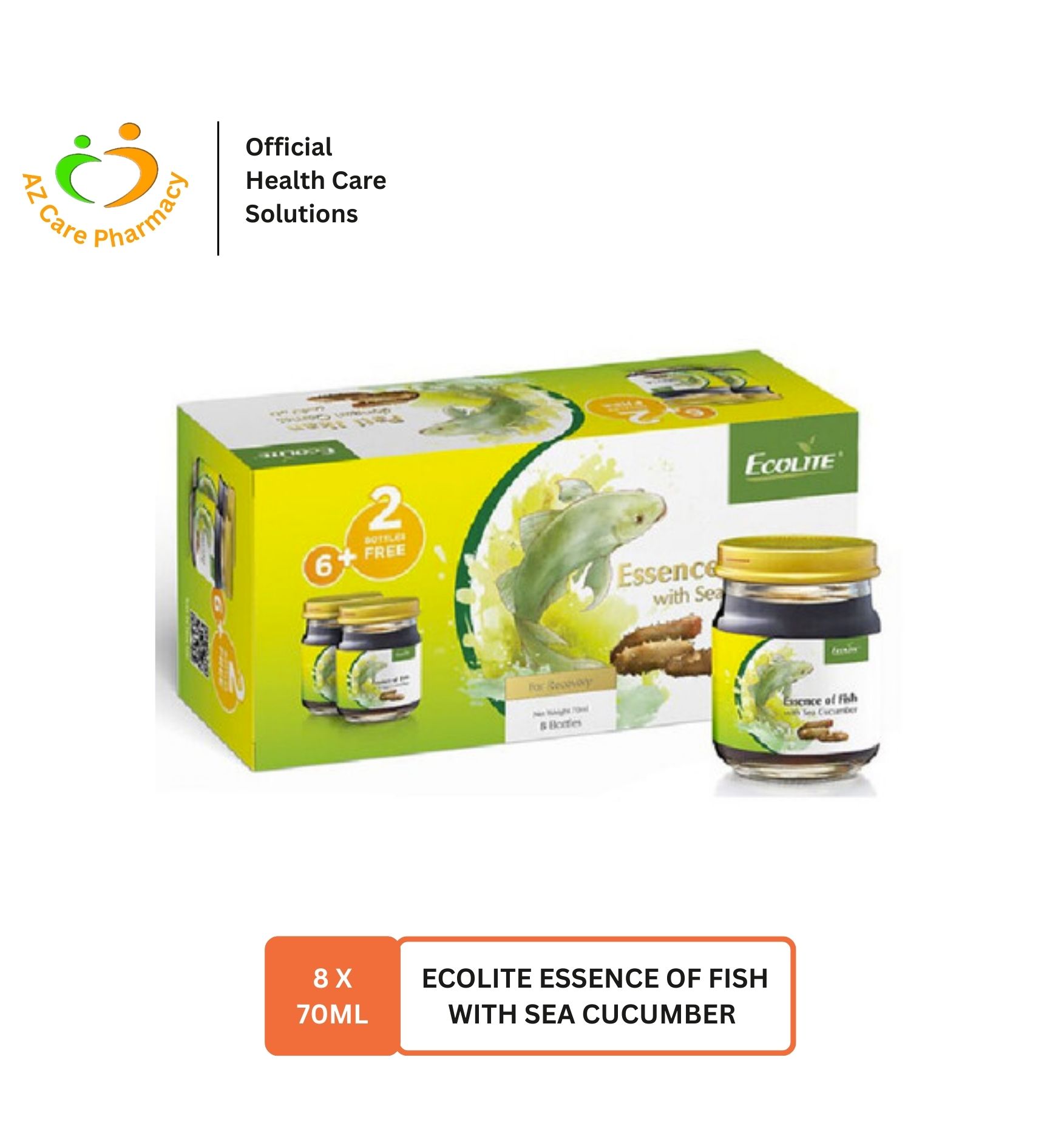 Ecolite Essence of Fish With Sea Cucumber 70mlX8S