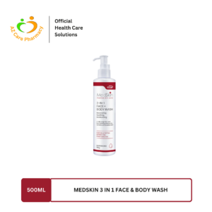Medskin 3 In 1 Face & Body Wash