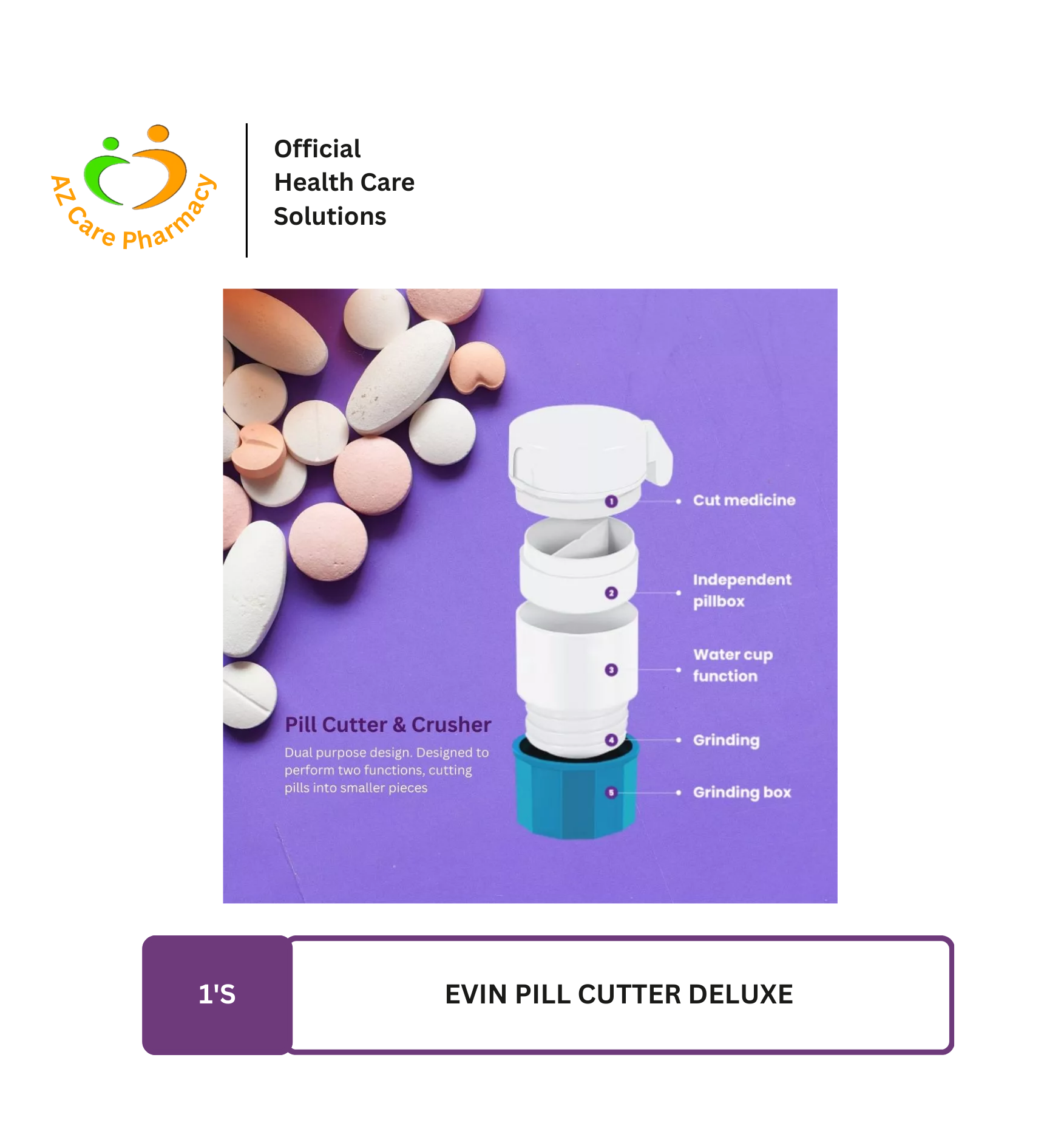 Evin Pill Cutter Deluxe - Image 4