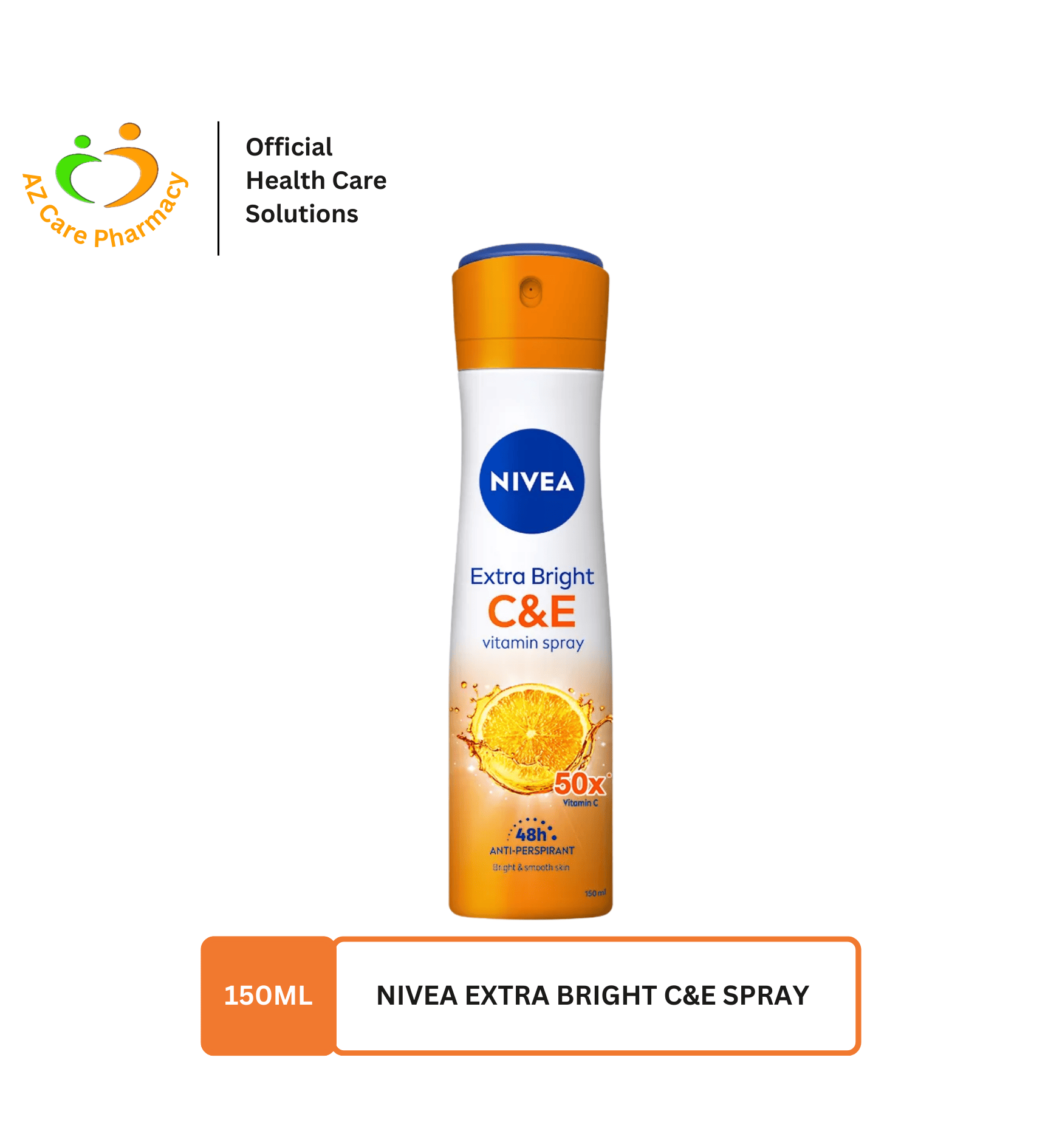 NIVEA Extra Bright C&E Spray 150ml
