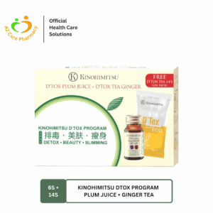 Kinohimitsu Dtox Program Plum Juice 6s + Ginger Tea 14s
