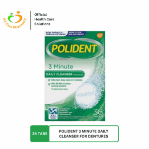 Polident 3 Minute Daily Cleanser For Dentures 36 tabs