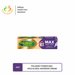 Polident Power Max Hold & Seal Adhesive Cream 40g