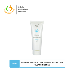 Nuvit MoistLoc Hydrating Double Action Cleansing Milk 100ml