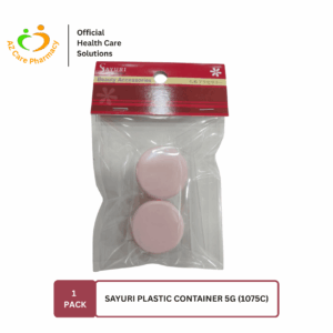 Sayuri Plastic Container 5g (1075C)