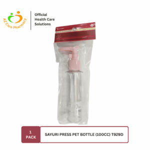 Sayuri Press PET Bottle 100CC (T929D)