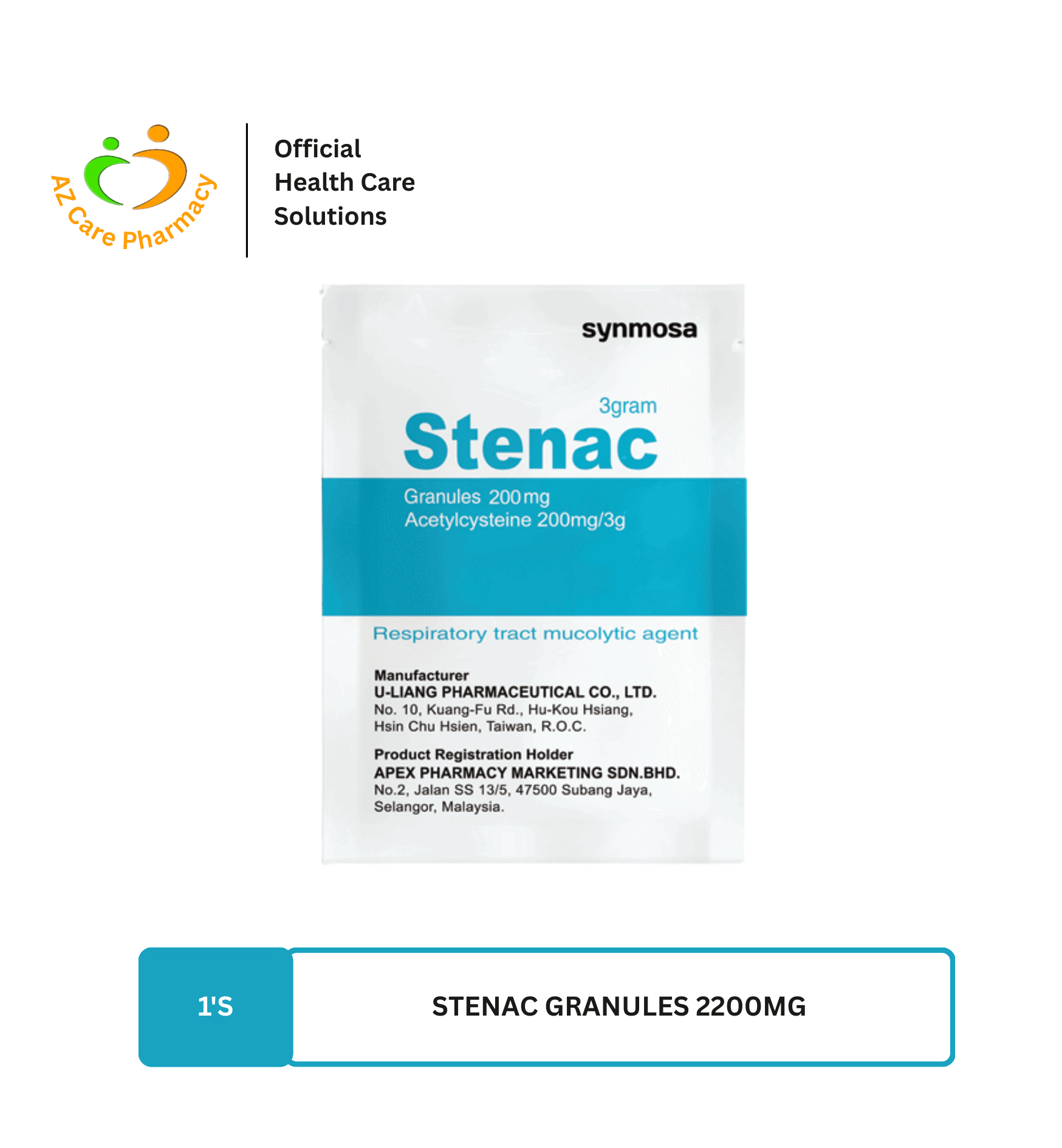 Stenac Granules 200mg