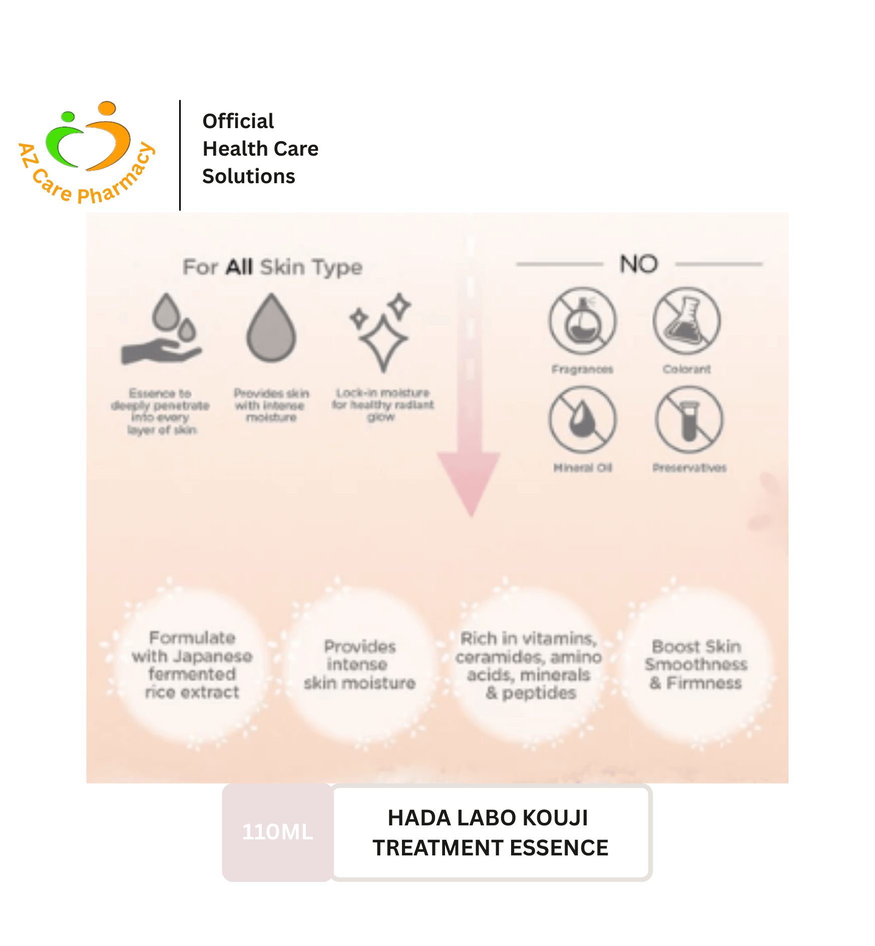 Hadalabo Kouji Treatment Essence 110ml - Image 3