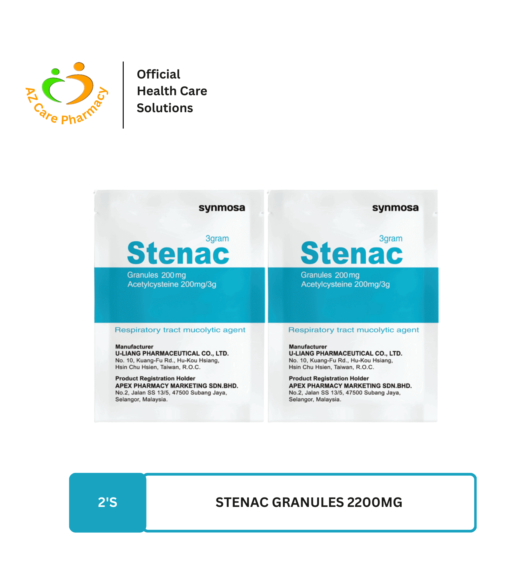 Stenac Granules 200mg - Image 4