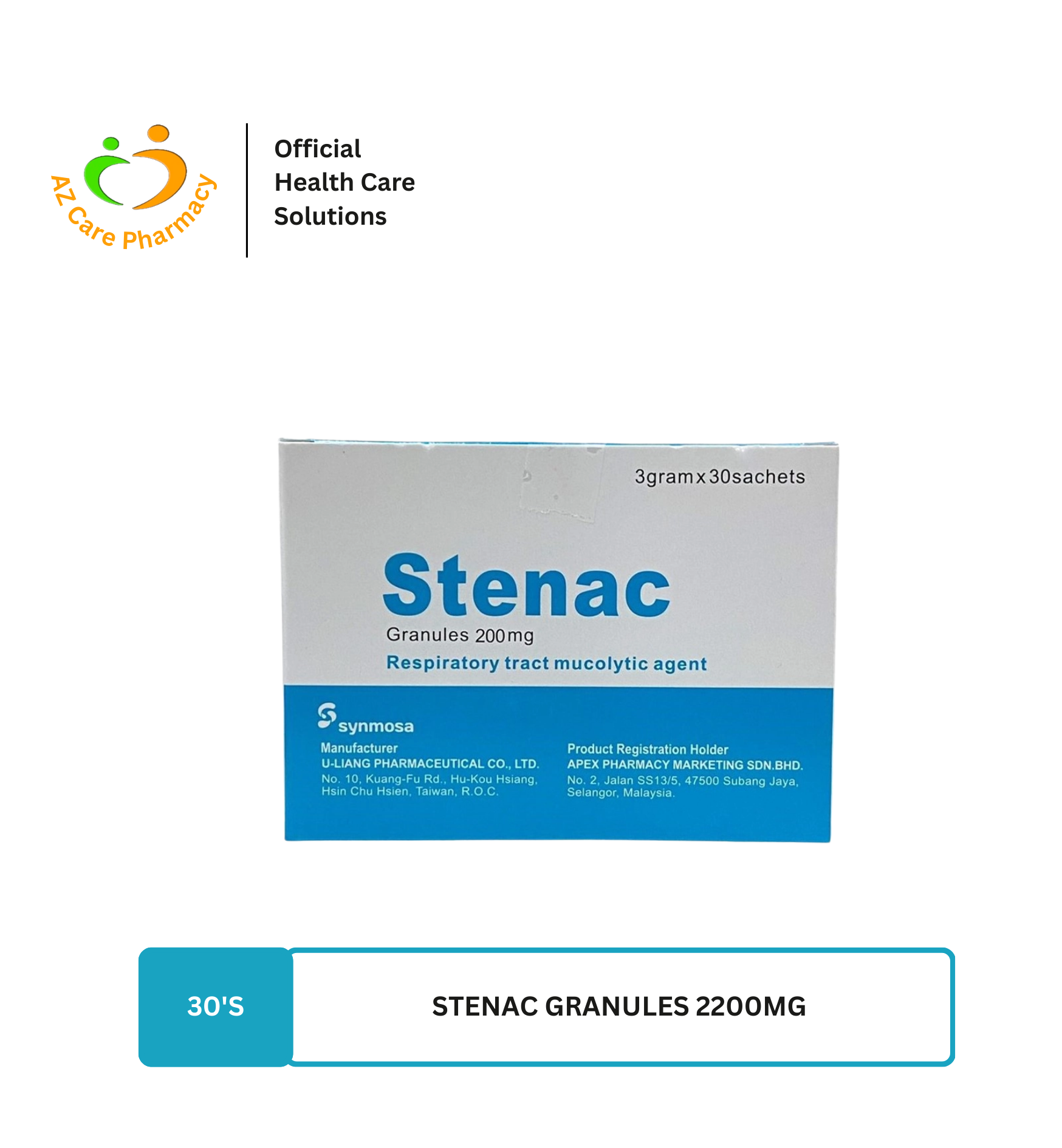 Stenac Granules 200mg - Image 3