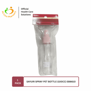 Sayuri Spray PET Bottle 100CC (SB6610)