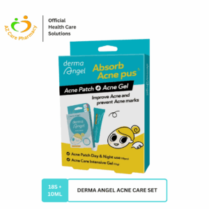 Derma Angel Acne Set (Patch 18s + Acne Gel 10ml)
