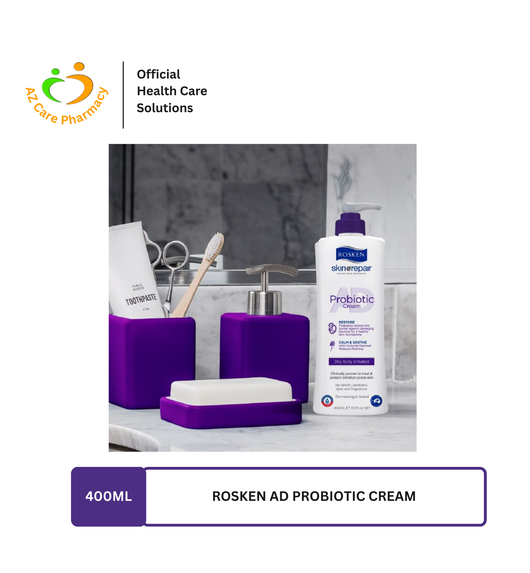 Rosken AD Probiotic Cream - Image 5
