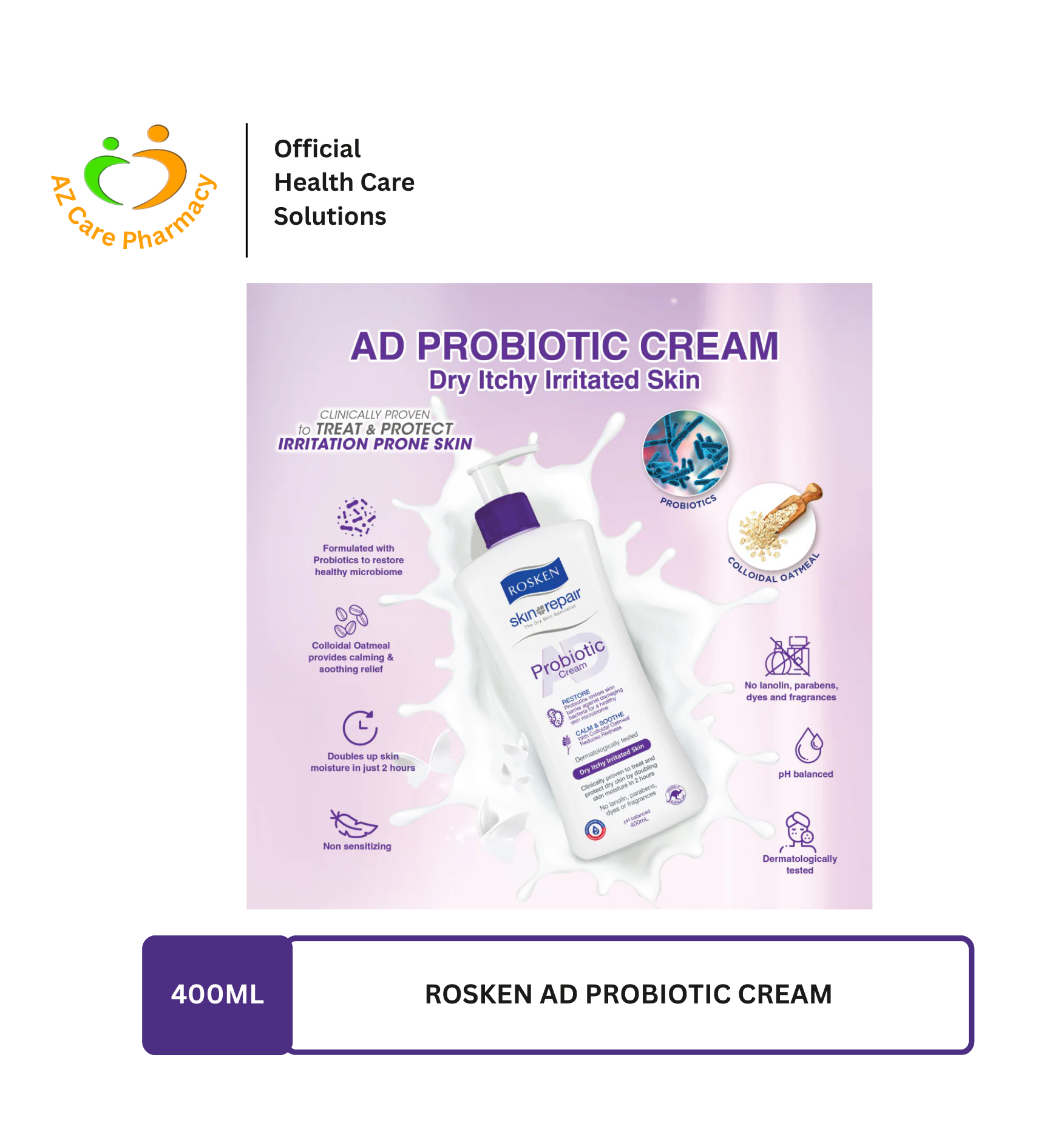 Rosken AD Probiotic Cream - Image 4