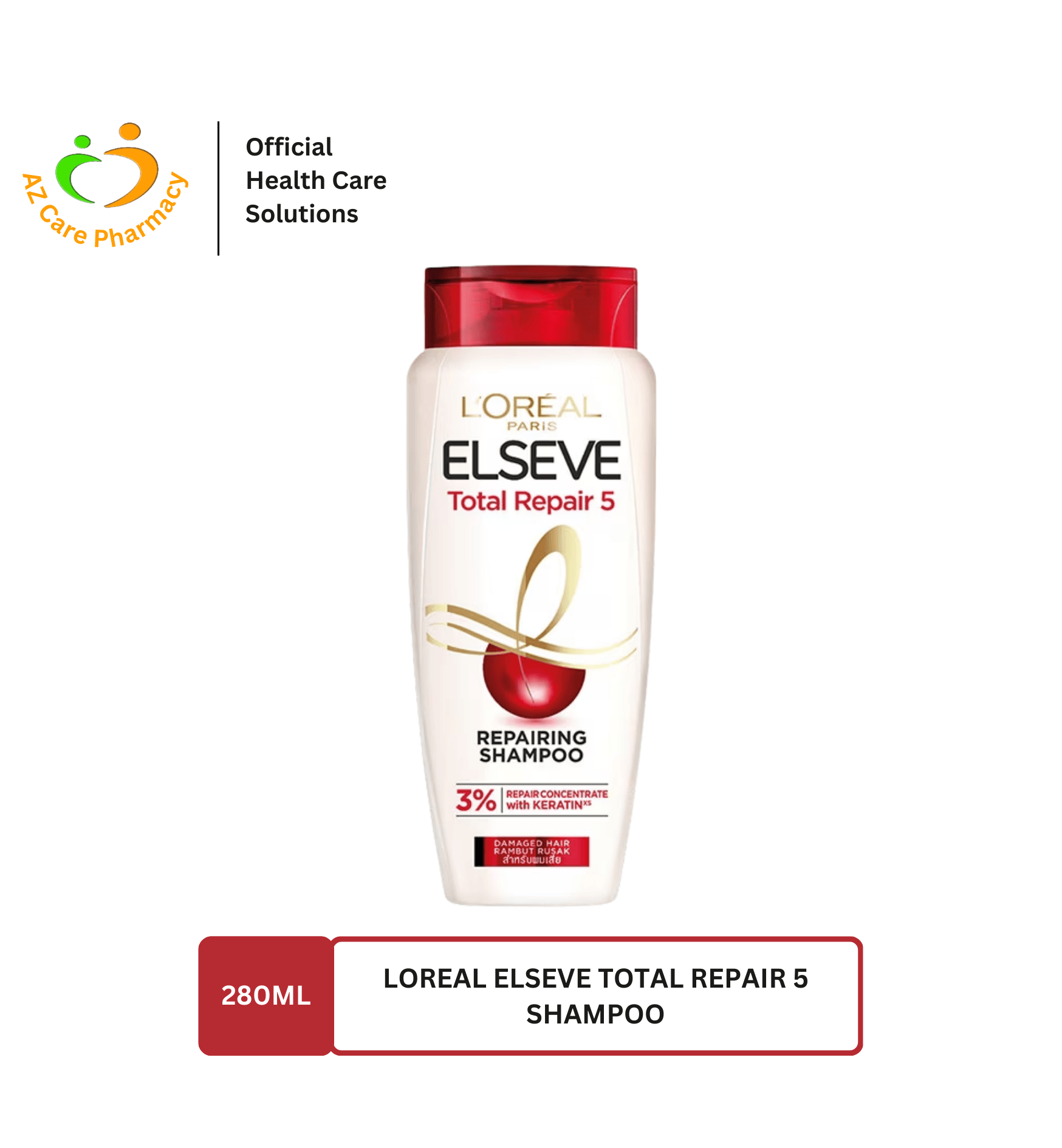 L’Oréal Paris Total Repair 5 Repairing Shampoo 280ml