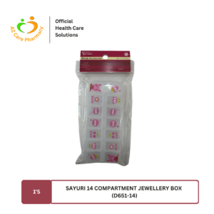 Sayuri 14 Compartment Jewellery Box (D651-14) 1s