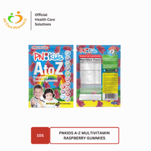 PNKids A-Z Multivitamin Raspberry Gummies 10s