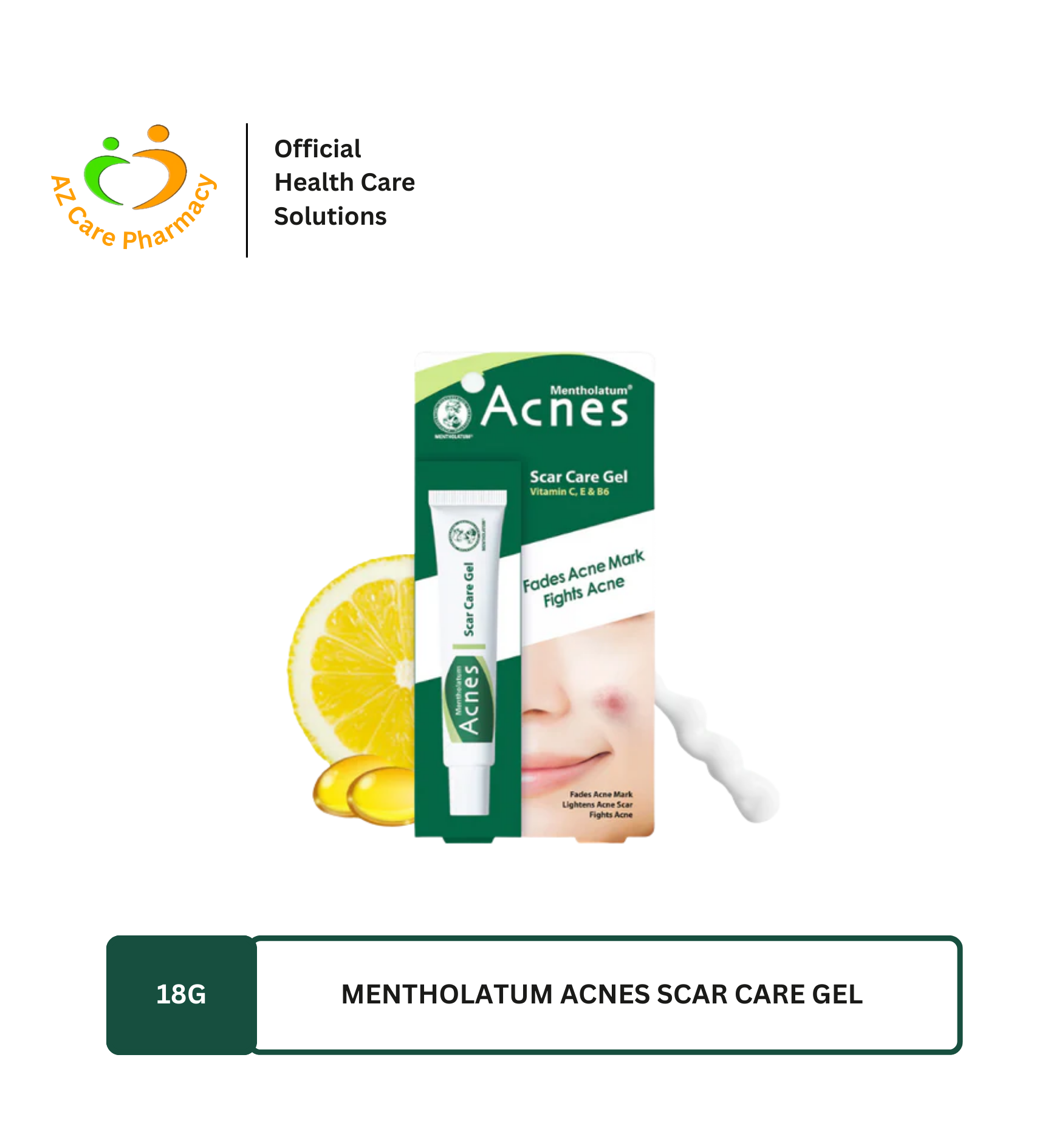Mentholatum Acnes Scar Care Gel 18g - Image 3