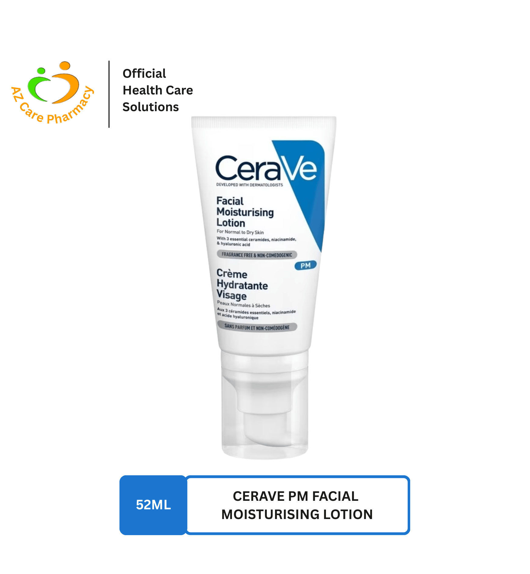 CeraVe PM Facial Moisturising Lotion 52ml