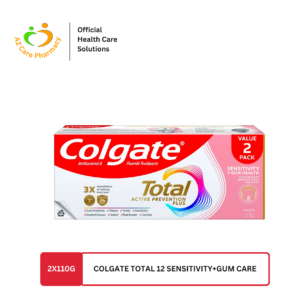 Colgate Total 12 Sensitivity+Gum Care 2X110g