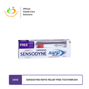 Sensodyne Rapid Relief 100g With Free Toothbrush