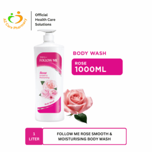 Follow Me Rose Smooth & Moisturising Body Wash 1L