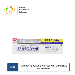 Sensodyne Repair & Protect Whitening 100g With Free Toothbrush