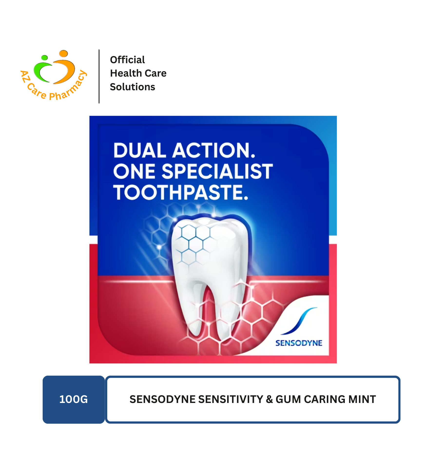 Sensodyne Sensitivity & Gum Caring Mint 100g - Image 3