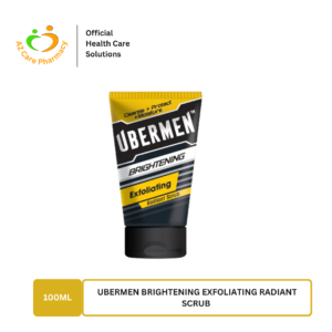 Ubermen Brightening Exfoliating Radiant Scrub 100ml